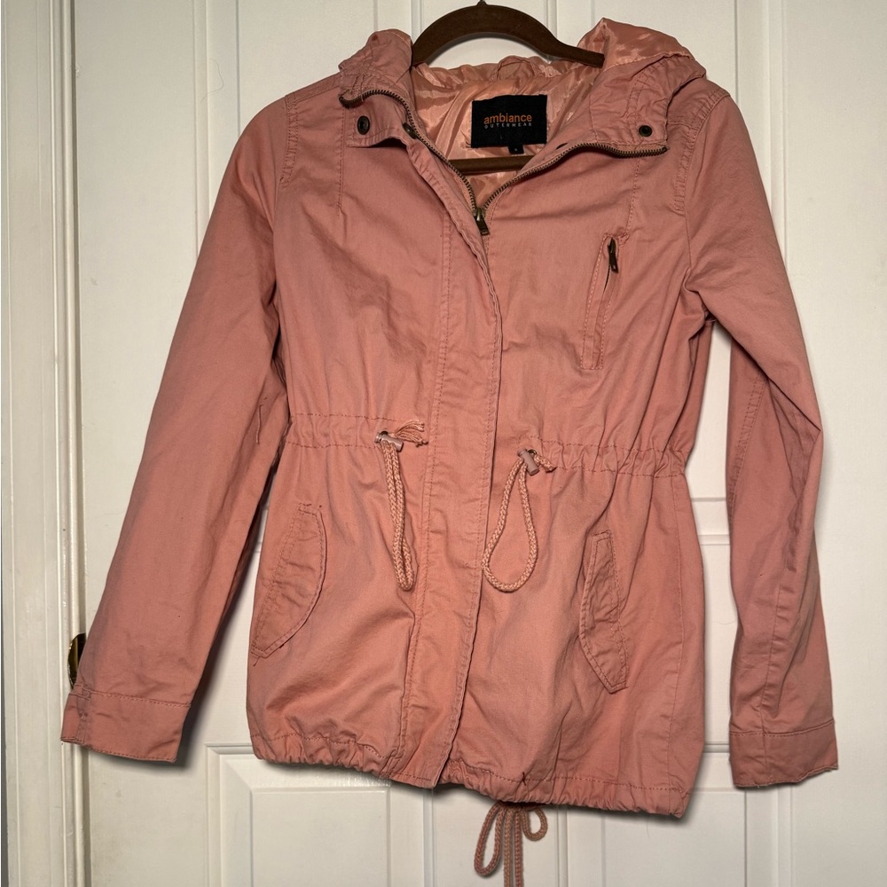 Ambiance outerwear pink parka